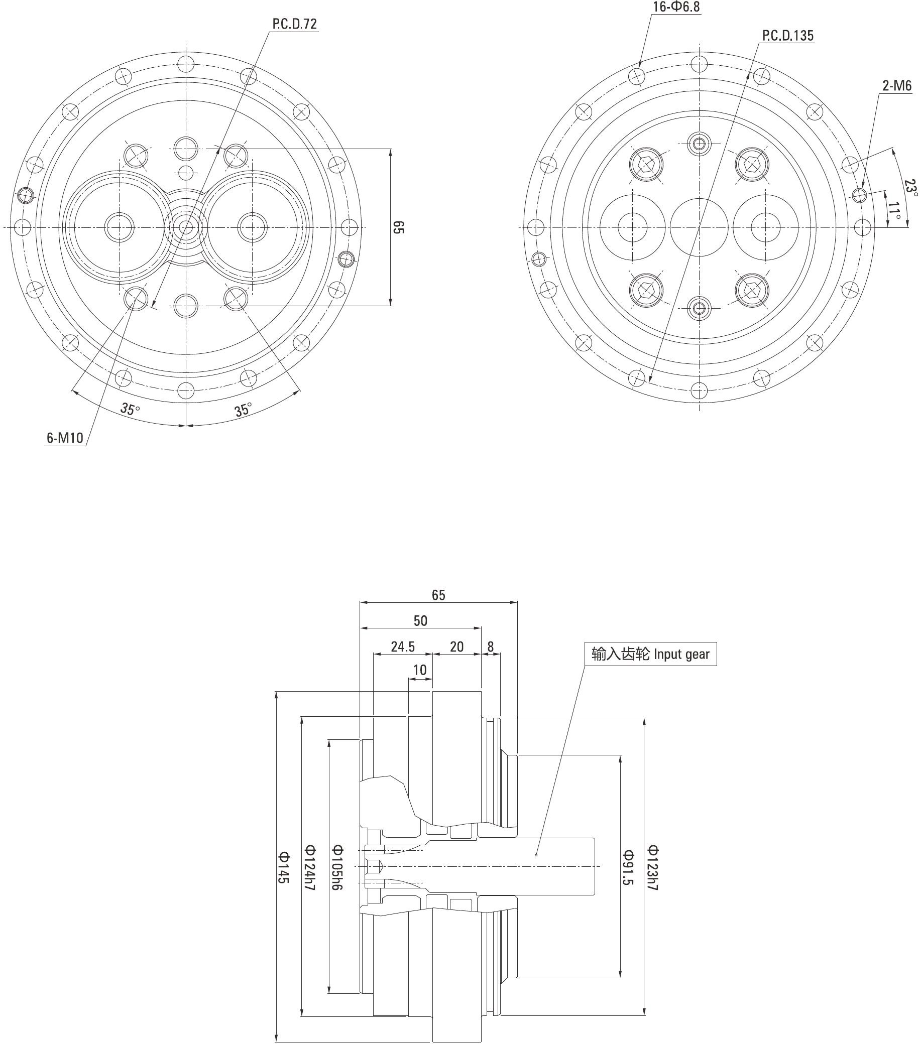 China RVE Series Precision Cycloidal Gearbox Manufacturers, Suppliers