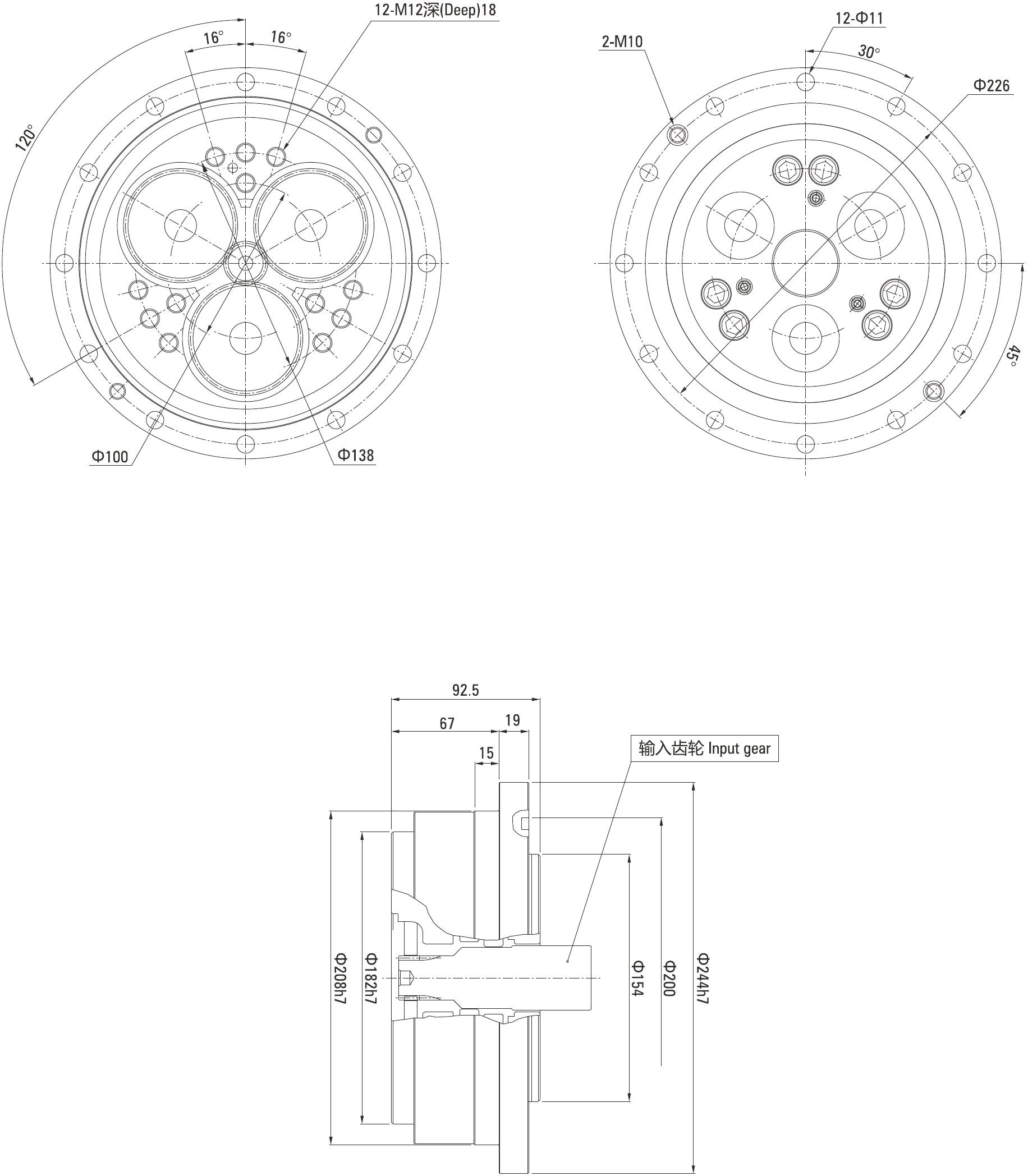 China RVE Series Precision Cycloidal Gearbox Manufacturers, Suppliers